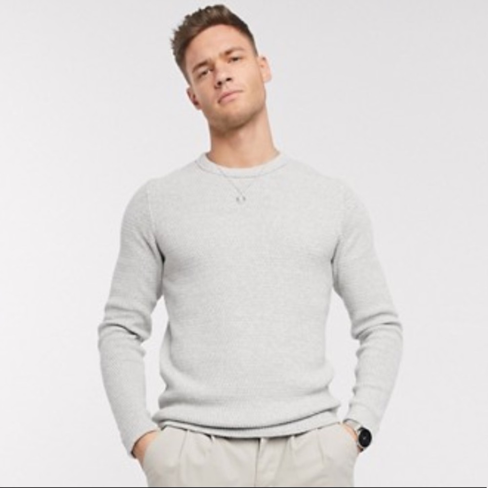 ASOS Crew Neck Knitted Sweater